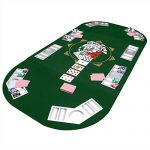 Pokertischauflage Casino mit Getränkehaltern